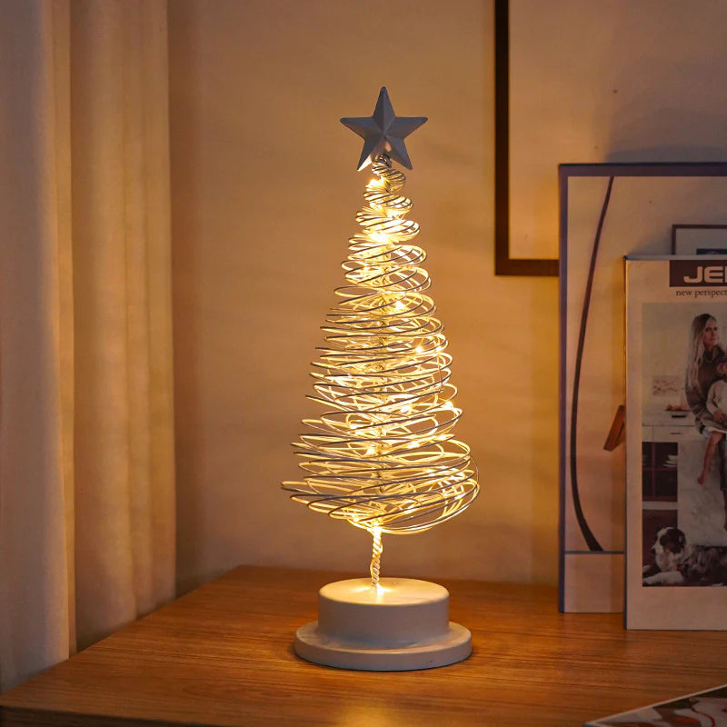 LED Spiral Christmas Tree Lamp
